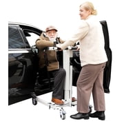 VOCIC Electric Transfer Lift for Car, Portable Folding Patient Lift Transfer Chair, Electric Assist Lift Aid for Seniors, Adults, AY06