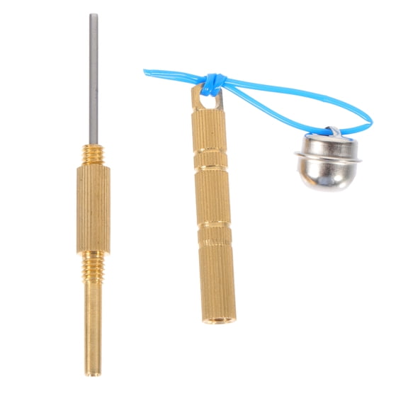 Hand Pen Flower Arrangement Aids Flower Straightener 8X0.6cm Golden