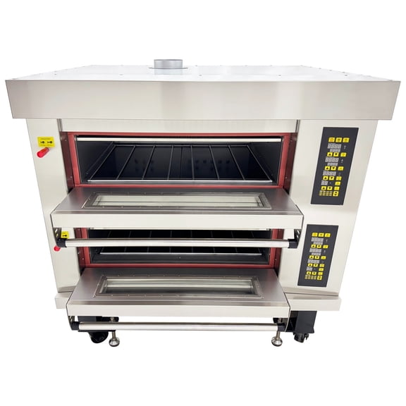 Electric Triple Pizza Oven Bakery Oven Baking Machine 4 Baking Sheets 220V 3PH