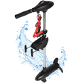 thumbnail image 1 of Naipo Electric Trolling Motor with 68 Lbs Thrust 8 Speeds,Boat Motor with LED Battery Indicator and Telescoping Handle for Inflatable Boat Kayak Fishing, Freshwater Use, 1 of 10