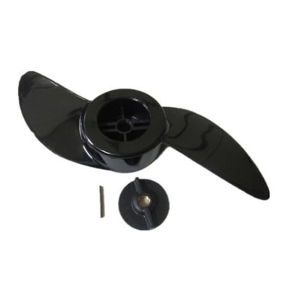 Electric Trolling Motor Propeller, 2-Blade Replacement Prop for 32lb 40lb 46lb Outboard Motors, High Efficiency Weed Resistant Boat Propulsion