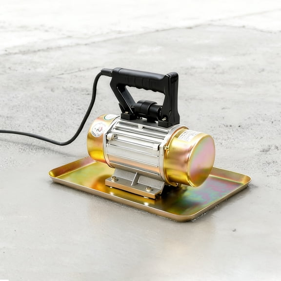 Electric Troweling Concrete Vibrator, Hand-held Flat Plate Vibrator, Portable Cement Vibrating Machine