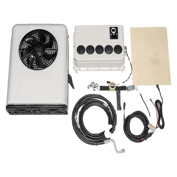 Electric Truck Car Split Air Conditioner ,12V Parking Air Conditioning 24V For RV Tractor Camper Van Motorhome ,Efficient Cooling