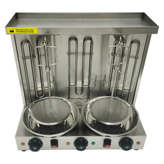 Electric Turkish Barbecue Machine 110V Shawarma Grill Machine Broiler Rotating Doner Kebab Machine
