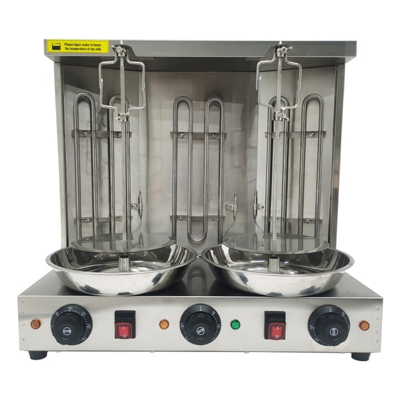 Electric Turkish Barbecue Machine Rotating Doner Kebab Machine Shawarma Grill Machine 110V