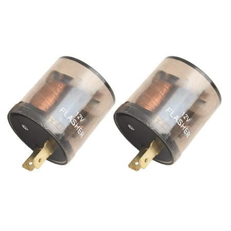 Electric Turn Signal 12V Turn Signal Relay Heavy-duty Pure Copper Coils Stable Operating Environment For 12V Cars