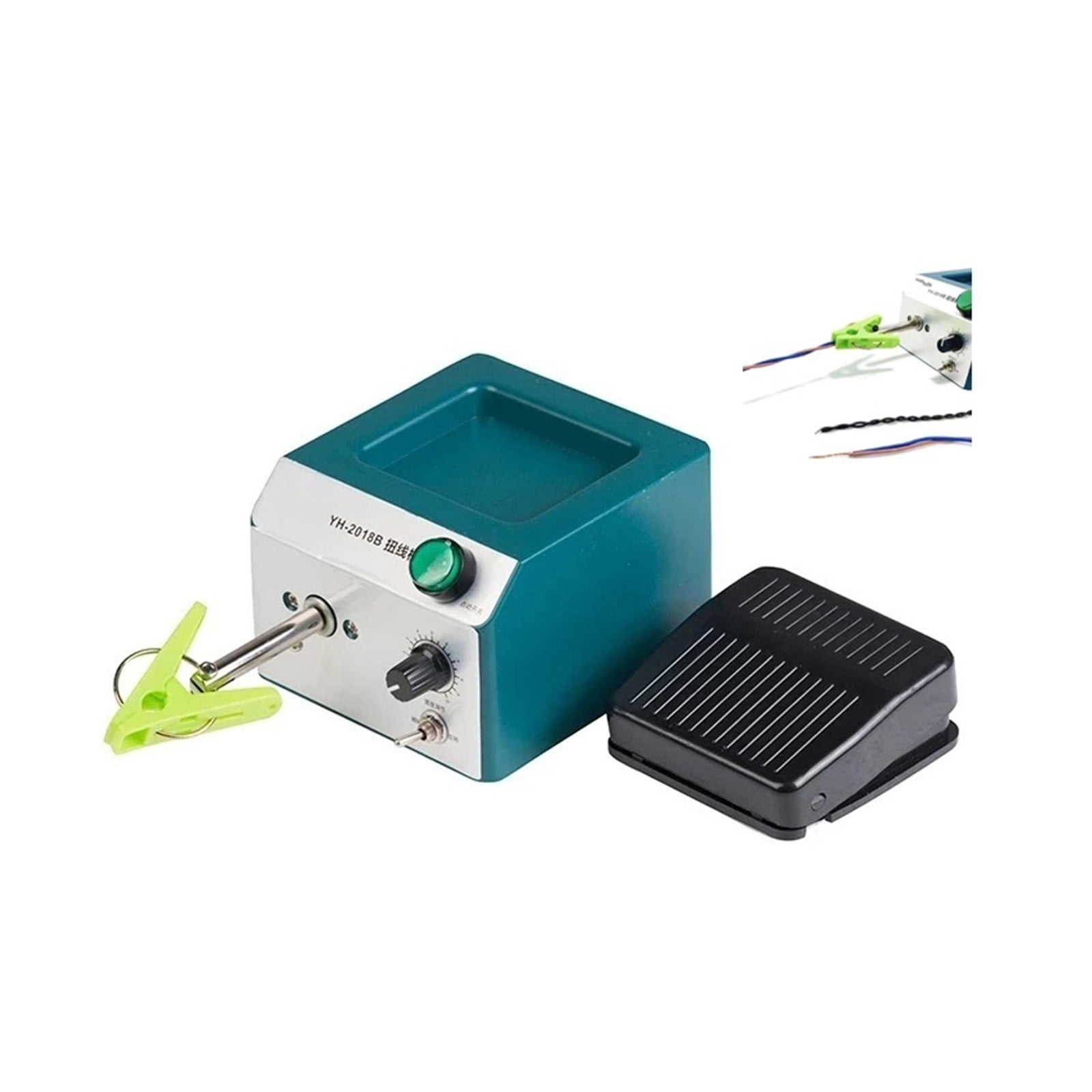 Electric Twisting Machine, Adjustable Speed Pedal Shielded Wire Braided ...