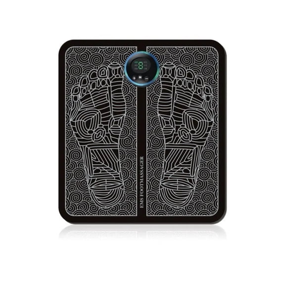 Electric USB Charging Foot Massage Mat Relaxes Foot Acupoint Massage Mat Improves Blood Circulation 8 Modes 19 Level Relaxation