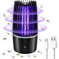 thumbnail image 1 of Electric USB Rechargeable Bug Zapper Mosquito Trap, Indoor and Outdoor Pest Control, Insect Protection, Backyard Attractant (Black), 1 of 5