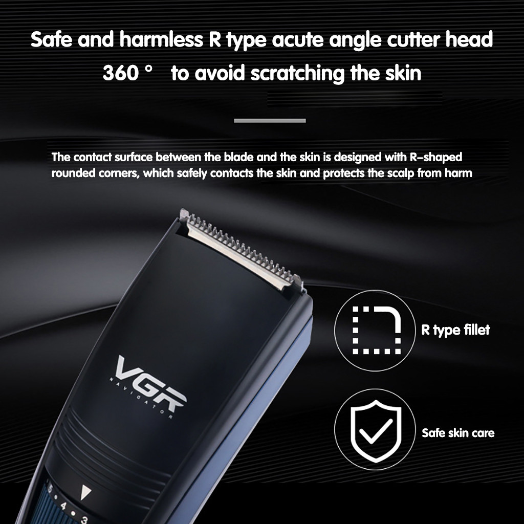 Electric USB Rechargeable Hair Clippers Household Adult Kid Power