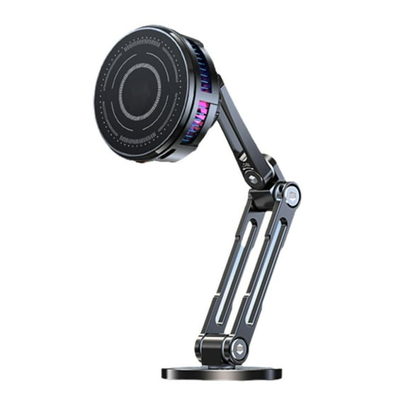 Electric Vacuum Magnetic Suction Car Phone Mount with Mobile Phone Cooler, Multifunction with Magnetic R Suction Phone Mount