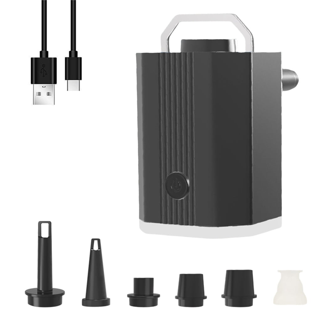 Electric Vacuum Pump Portable Cordless Air Pumps Travel Electric Pump with Light