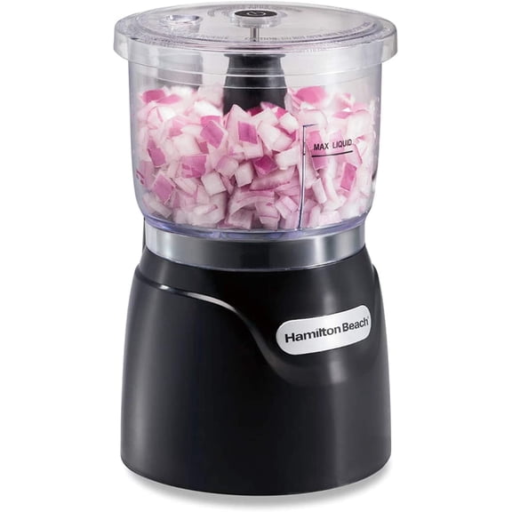 Electric Vegetable Chopper and Glass Kettle Combo, 3-Cup Food Processor with Stainless Steel Blades, 1500W Fast Boiling Tea Kettle, Black