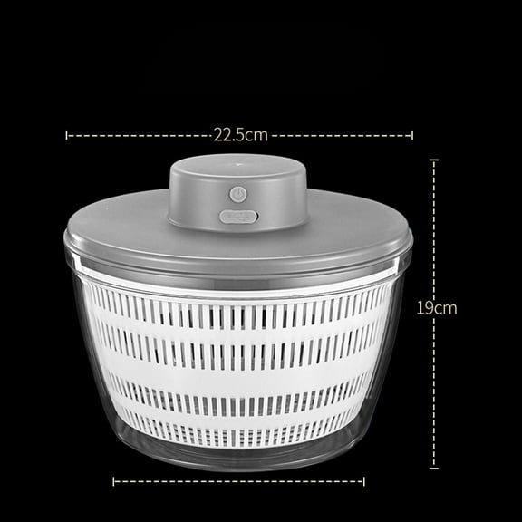 Electric Vegetable Dehydrator & Fruit Dryer Machine with 4L Large Capacity Bowl | Rechargeable USB & Easy Clean Design | Includes Dehydrator & Charging Cable
