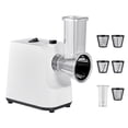 thumbnail image 1 of Electric Vegetable Slicer 200W 5-in-1 with 5 Stainless Steel Blades for Kitchen Salad Preparation, 1 of 12