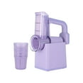 thumbnail image 1 of Electric Vegetable Slicer,Cheese Shredder,8-Speed Adjustable,Stainless Steel for Home Cooking,Kitchen Prep Tool,Food Processor Alternative|Plastic,Purple,NCHKUN, 1 of 8