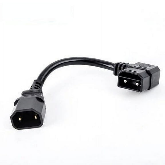 Electric Vehicle Charger Connector Adapter 2+6 E-Bike Charging Interface Replacement Plug Socket with Wire(A)