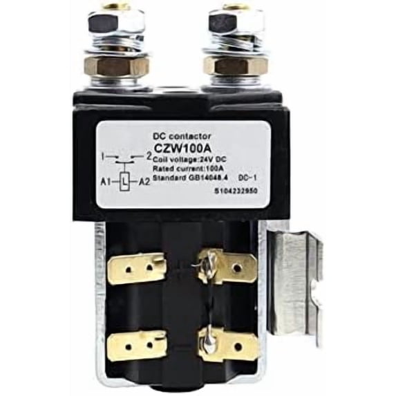 Electric Vehicle DC Type Contactor 12V 24V 36V 48V 60V 72VDC Electrical ...