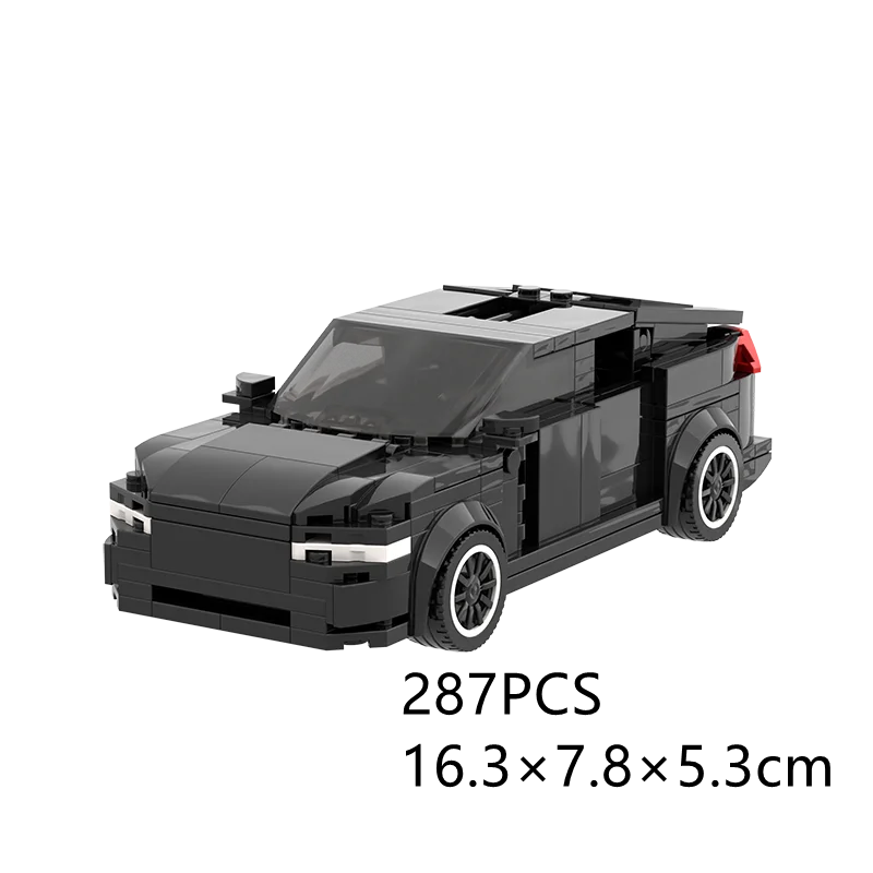 Electric Vehicle Model Car Bricks Expert Technical MOC ed Model3 X S ...