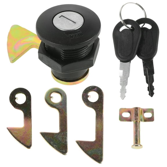 MLINS 1 Set Zinc Alloy Motorcycle Rear Luggage Trunk Lock for Electric Scooters Mopeds and ATVs