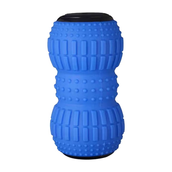 Electric Vibrating Rechargeable Foam Roller - 3 Intensity Levels for Firm Battery-Powered Deep Tissue Recovery, Training, Massage - Therapeutic Back and Muscle Massage Roller