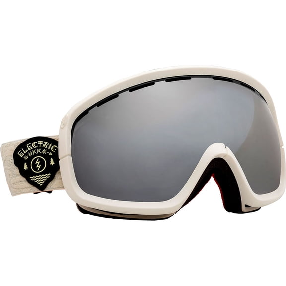Electric Visual EGB2S Iikka Backstrom Spherical Skiing Adult Snowmobile Goggles - Bronze/Silver Chrome / One Size