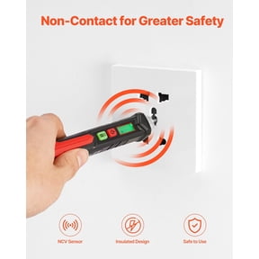 Electric Voltage Tester Pen Adjustable Sensitivity, Quick Detection for Live Wires