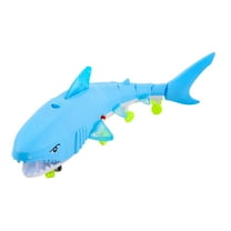 Electric Walking Singing Shark Toy, LED Lights/Leash, , Interactive, Christmas Gift, Random Color