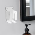 thumbnail image 1 of Electric Wall Mount Holder, Organizer Rack, Utility, Two Installation Acrylic Holder for Shower Bathroom Clear, 1 of 9