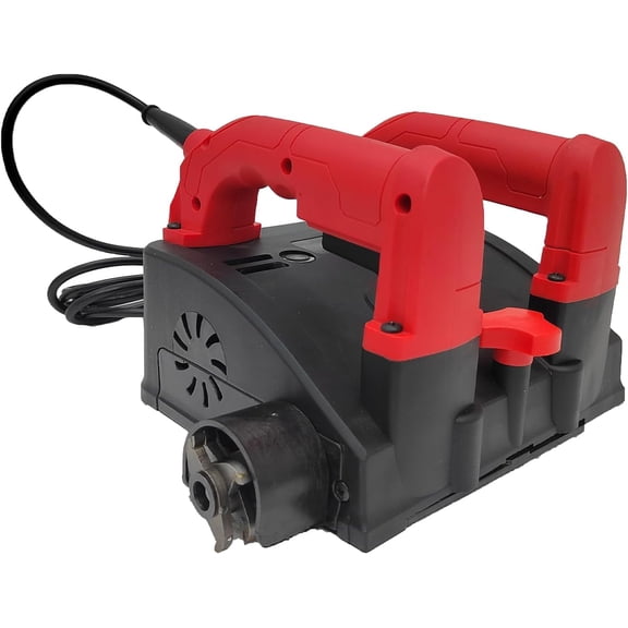 Electric Wall Planer Putty Concrete Wall Renovation Shovel Gray Machine Cutting Depth 1-4mm