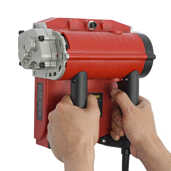 Electric Wall Planing Machine for Woodworking with 4580W Motor, Dual Handles, 15cm Planing Width, Heat Dissipation, and Long Power Cord for Easy Wall Preparation