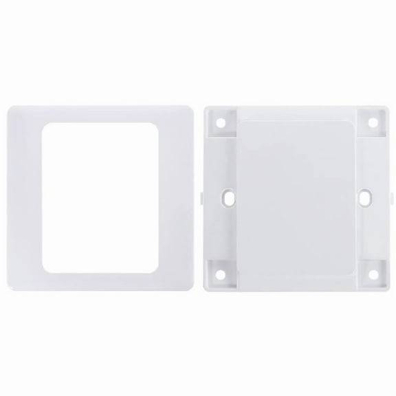 Electric Wall Switch Socket Blank Cover Panel Whiteboard ABS Outlet Plate Bezel