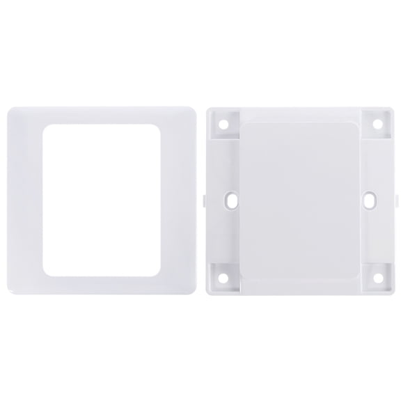 Electric Wall Switch Socket Blank Cover Panel Whiteboard ABS Outlet Plate Bezel