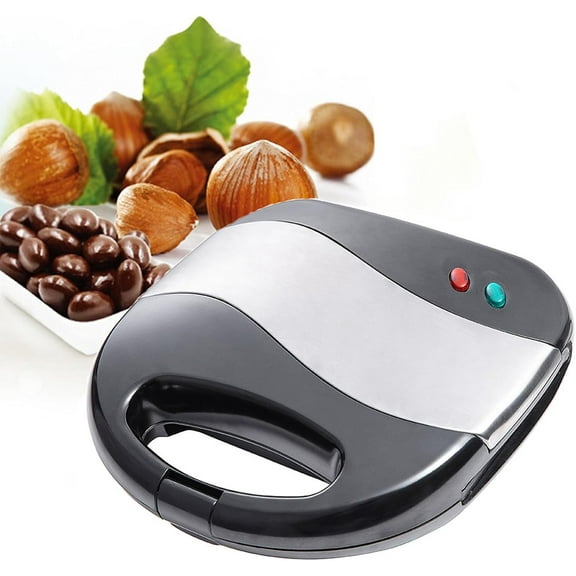 Electric Walnut Cake Maker Non Stick Automatic Mini Nut Waffle Bread Machine for Home Cooking Breakfast