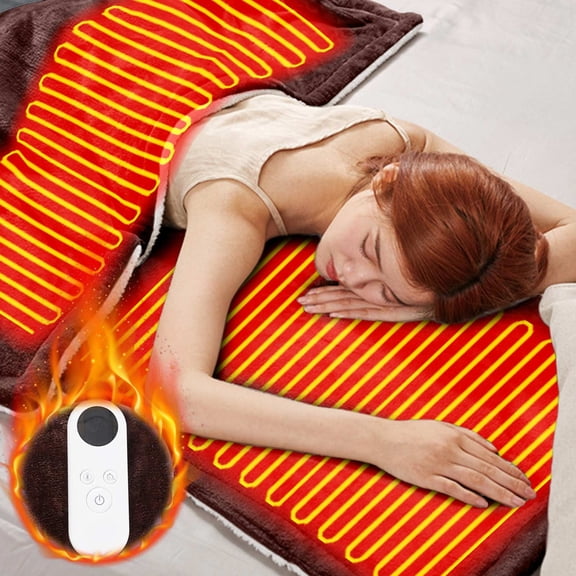Electric Warm-Up Blanket With 110V US Standard Plug, Soft Flannel Throw Blanket For Home, Office, Or Bed Use, Fast Heating Knee Pad Blanket For Winter Comfort