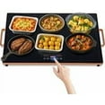 thumbnail image 1 of Electric Warming Tray (40''×12''), Adjustable Temperature, 10s Full Surface Heating, Smart Scheduling + Timer, Intelligent Digital Display, Food Warmer for Parties, Buffet, Home Use, 1 of 8