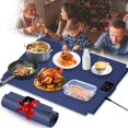 Electric Warming Tray, Food Warming Mat with Timer and Reservation