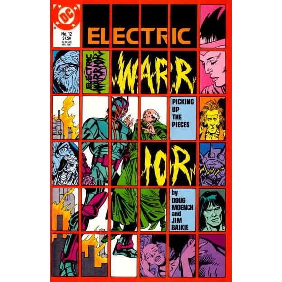 Electric Warrior #12 VF ; DC Comic Book
