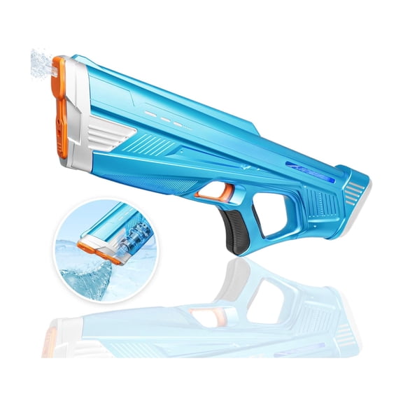 Electric Water Blaster Blue 1P Outdoor Pool Summer Play