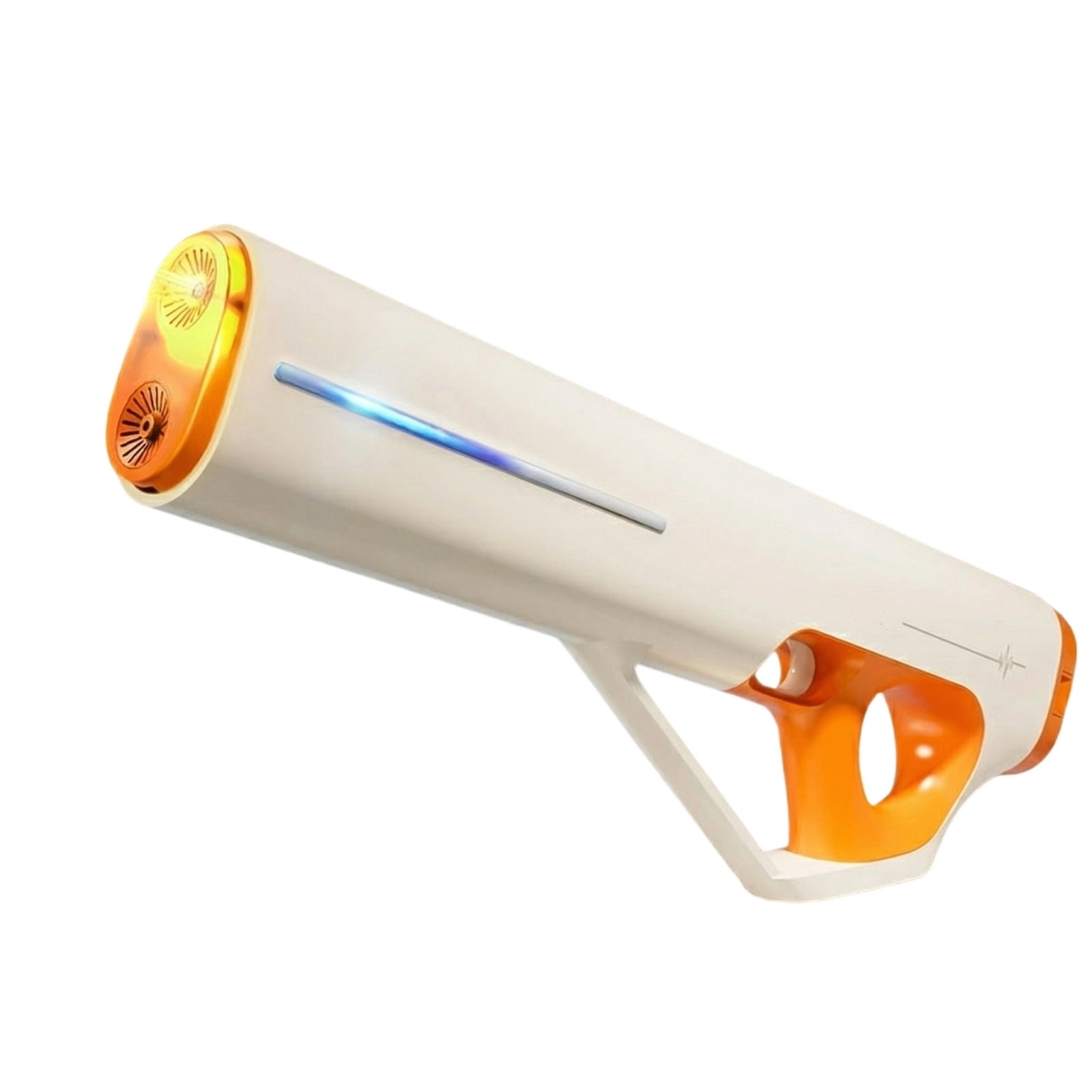 Electric Water Blaster, Orange Led Light Version, Automatic Continuous Water Toy For Pool Summer Outdoor Play, 1 Pack