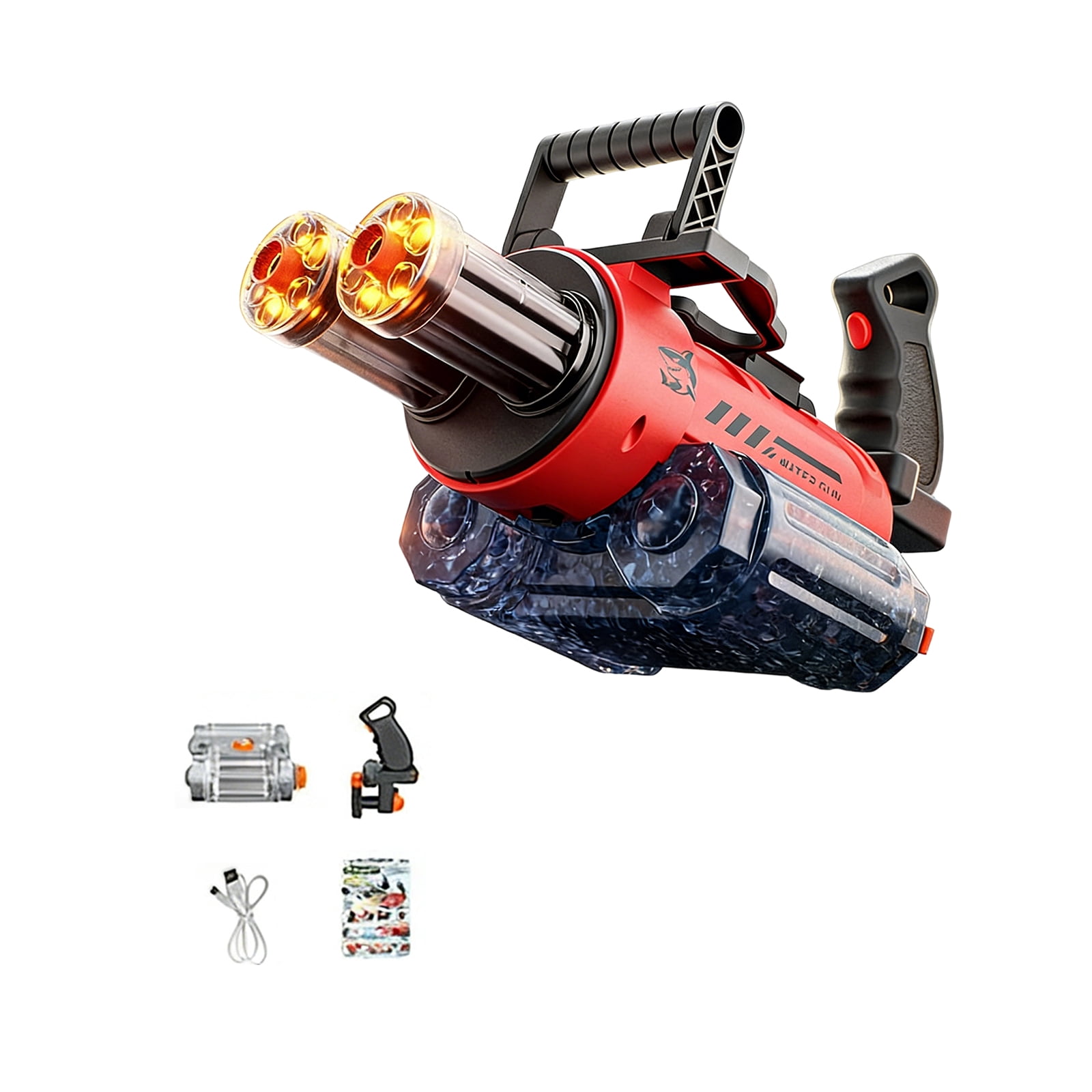 Electric Water Blaster for her/him, Automatic Squirt Blasters High Powered Waterproof, Long-Range Shooting Water Squirters Toys for Pool/Beach/Yard/Party Play(F 1PCS)