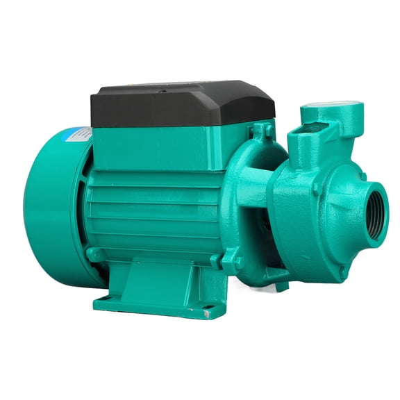 Electric Water Booster Pump Self Priming Vortex Peripheral Clean Water Pump for Home, Garden and Irrigation, 370W 0.5HP 7.1 GPM (27L/min) Cast Iron