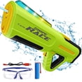 thumbnail image 1 of JoyStone Electric Water Blaster with Colorful Light, Automatic Manual Suction 2-in-1 Water Blaster for Adult Kids, Squirt Blasters 20 Ft Range, Pool Beach Outdoor Party Toys, 1 of 9