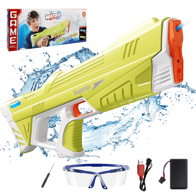 Electric Water Gun,Auto Suction Toys for Adults&Kids,Battery Powered