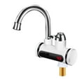 thumbnail image 1 of Electric Water Heater,Kitchen Faucet Tankless Instant Heating Water Tap, Flowing Heated Mixer Digital Display, 1 of 7