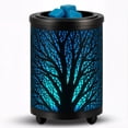 thumbnail image 1 of Electric Wax Melt Warmer PTC Heating Plate with 7 Colors LED Changing Light Wax Warmer Fragrance Warmer for Home Office Gifts & Decor(Black Forest), 1 of 5