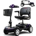 thumbnail image 1 of Electric Wheel Chair for Senior, 4 Wheel Mobility Scooter with Detachable Basket and Control Panel, Motorized Electric Carts for Adults, 4.97mph, 300lbs, SS1429, 1 of 7