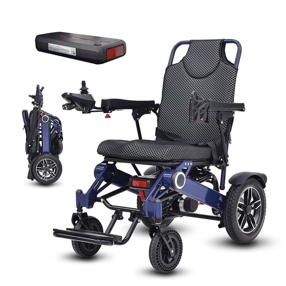 Electric Wheelchair for Adults & Seniors - Foldable Power Wheelchairs ...