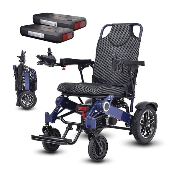 Electric Wheelchair for Adults & Seniors - Foldable Power Wheelchairs ...