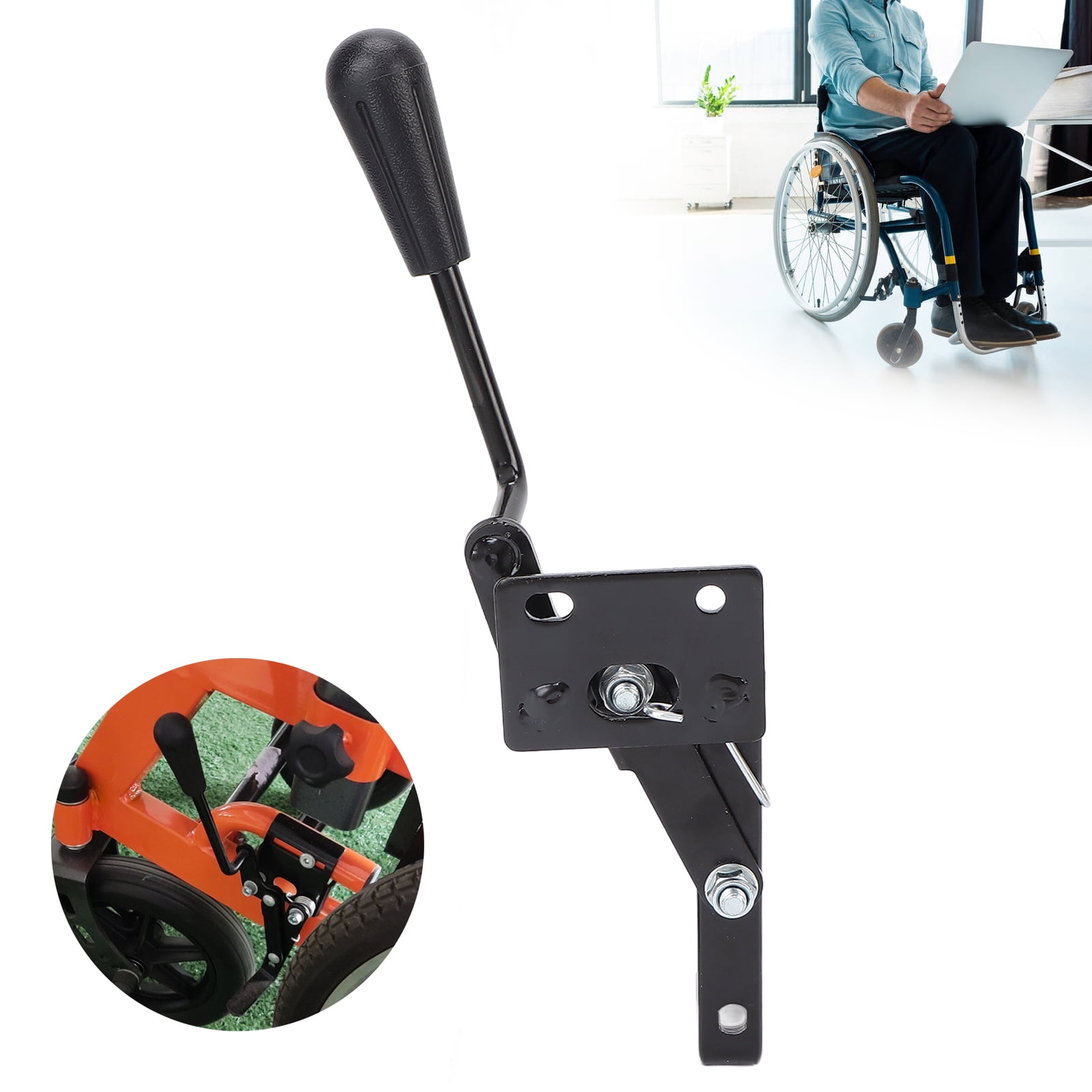 Electric Wheelchair Hand Brake, Easy Install Professional Sensitive